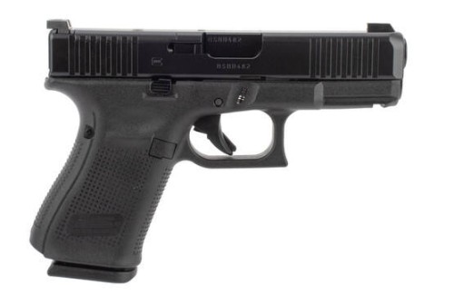 Glock G23 Gen5 Compact MOS 40 S&W 4.02in Black nDLC Pistol - 13+1 Rounds