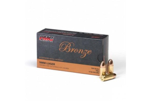 9mm - 124 Grain FMJ - PMC - 1000 Rounds