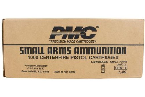 380 Auto - 90 Grain FMJ - PMC - 1000 Rounds