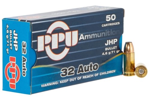 32 ACP - 71 Grain JHP - Prvi Partizan - 50 Rounds