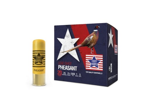 PPU Stars & Stripes Upland Shotshell 12-Gauge 2-3/4" 1-1/4oz 5-Shot 25-Rounds