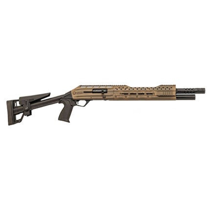 Panzer Arms EG-240 FDE American Flag 12 GA 18.5" Barrel 3" Chamber 5-Rounds