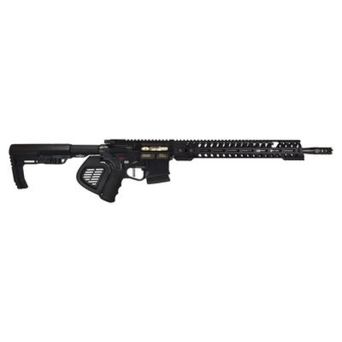 Patriot Ordnance Factory Featureless Renegade Plus Gen4 Rifle 5.56mm NATO 16.5" Threaded Barrel M-LOK Handguard Fixed MFT Stock 10 Rounds CA Compliant