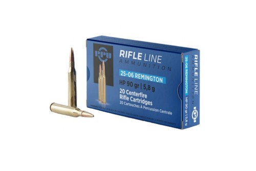 Prvi Partizan .25-06 Remington HP 90gr 20 Rounds Ammunition - PP2506H