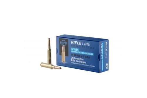 Ppu Ammo 6.5x54 Mann Shoenauer 156gr. Jsp-rn 20-pack