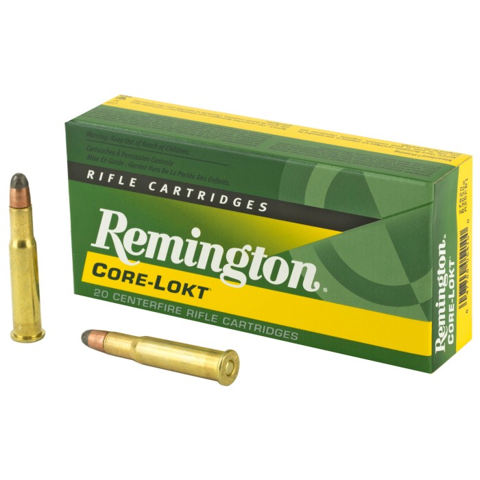 Remington Core Lokt 30-30 170 Grain Soft Point, 20 Round Box