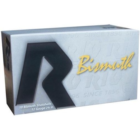 RIO Ammunition Bismuth 36 Shotshell 12 ga 2-3/4in MAX 1-1/8 oz Size 3 1350 fps 10/Box, RBI323