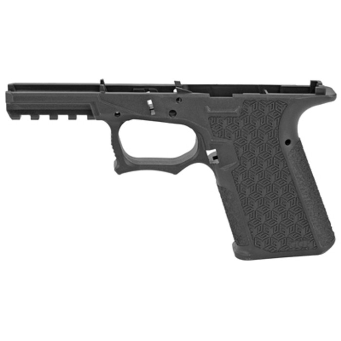 Grey Ghost Precision Stripped Polymer Pistol Frame, Compact Size, Black