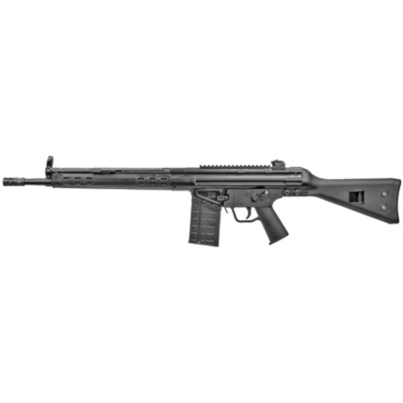 PTR PTR-91 A3SK 308 Win, 16" Tapered Barrel, Black, Fixed Stock, Slim Handguard, Scope Mount, 5/8x24 Flash Hider, Paddle Release, 20rd