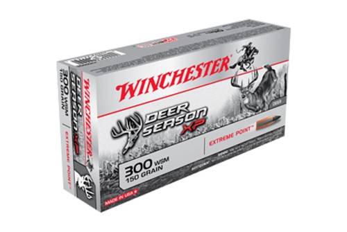 Winchester Deer Season XP Rifle Ammo 300 WSM 150 Grain 20 Rounds Extreme Point