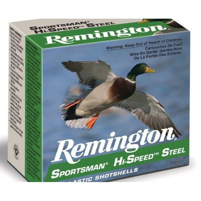 Remington Sportsman Hi-Speed Steel Shotshells 20Ga 3" 1Oz #2 1300 Fps 25/Ct 20879