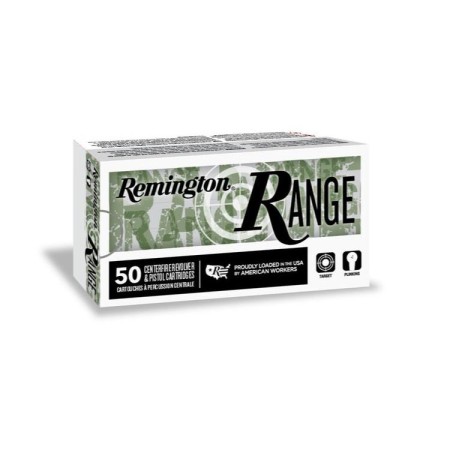 Remington Range Handgun Ammo .40 S&W 180 gr FMJ 990 fps 50/ct