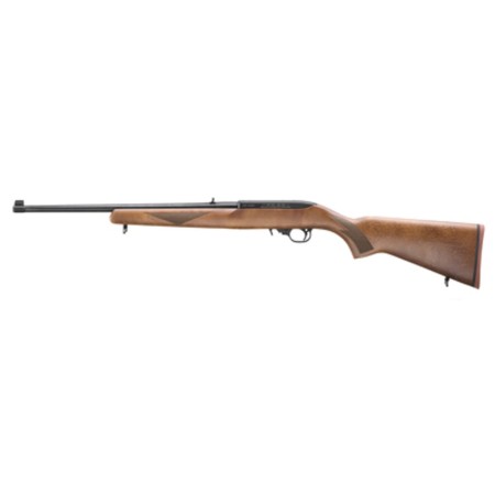 Ruger 31375 75th Anniversary 10/22 Sporter 22LR 10+1 18.50" Satin Black Walnut-Stained Hardwood