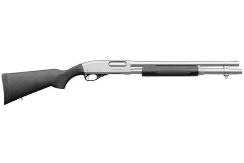 Remington 870 Special Purpose Marine Magnum Silver / Black 12 GA 18.5" Barrel 3"-Chamber 6-Rounds