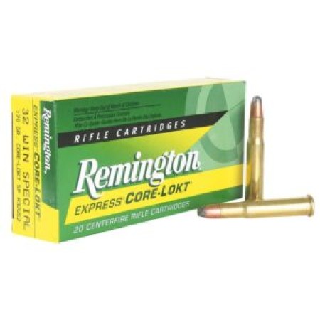 Remington 32 win special 170gr core-lokt Handgun Ammo - 20 Rounds
