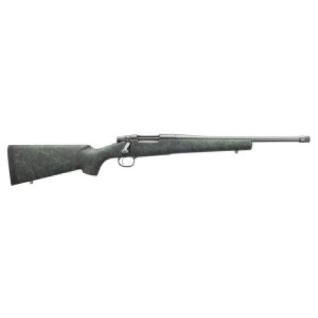 Remington Firearms 85931 Model 7 300 Blackout 5+1 16.50" TB Black w/Green Webbing Fixed HS Precision w/Aluminum Bedding Stock Matte Blued Right Hand