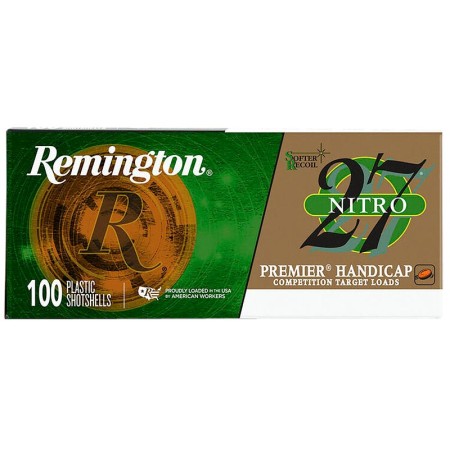 Remington Ammunition 28867 Premier Nitro 27 12 Gauge 2.75" 1 1/8 oz 7.5 Shot 100 Bx