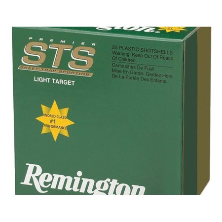 Remington Premier STS 12 Ga, 8.5 Shot,1 1/8oz, 2.75" Lead, 250rd/Case (10 Boxes of 25rd)