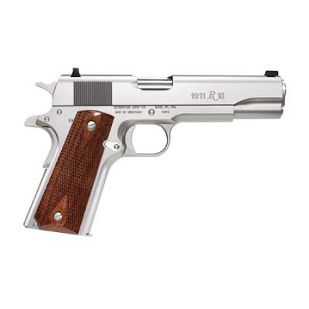 Remington R1-S Stainless 1911 45 ACP 5" Barrel Stainless Steel 7 Rounds 2 Magazines