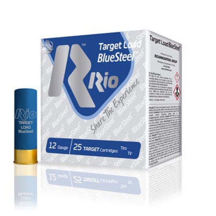 Rio Game Load Blue Steel 12 ga 2 3/4" 1 1/8oz #6 25/box