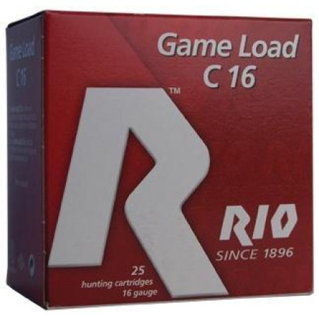 RIO Ammunition Heavy Field 16 ga 2 3/4in 1 1/8oz Size 6 25/box, RCHV166