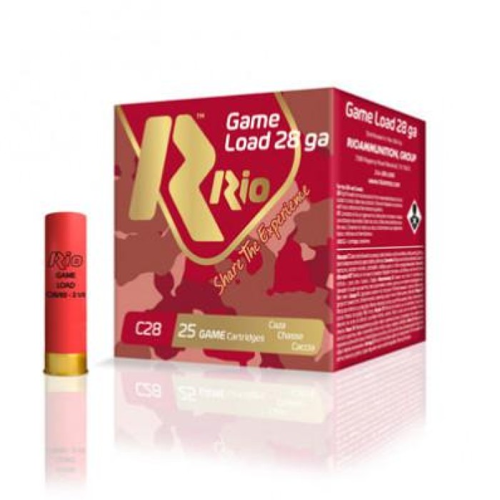 RIO Ammunition Heavy Field 28 ga 2 3/4in MAX 1 oz Size 6 1200 fps - 25/box, RCHV286