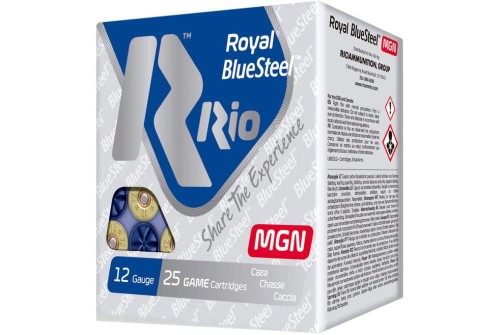 RIO Ammunition ROYAL BLUESTEEL MAGNUM 12GA 3-INCH 1-3/8OZ #3 SHOT MAXDR 25 ROUNDS PER BOX