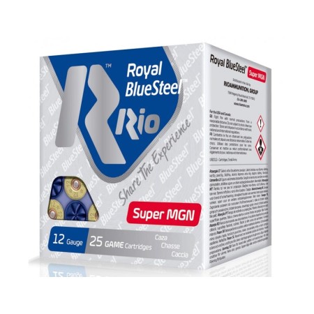 RIO Ammunition Royal BlueSteel 12 ga 3 1/2in MAX 1 3/8 oz Size 3 1550 fps - 25/box, RBSSM403