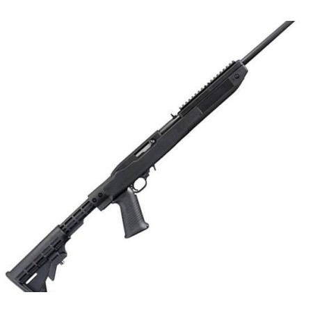 Ruger 1219 10/22 Tapco Intrafuse Stk SA 22Lr 16.6" 10+1 Blk 6Pos Syn Stk Blued