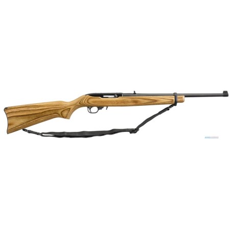 RUGER 21166 10/22 LAMINATE BROWN SYNTHETIC BLUED 16-inch 10rd