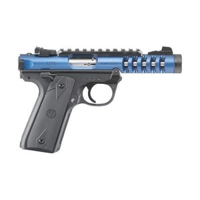 Ruger MKIV 22/45 Lite .22 LR 4.4-inch Blue Finish 10-Rd