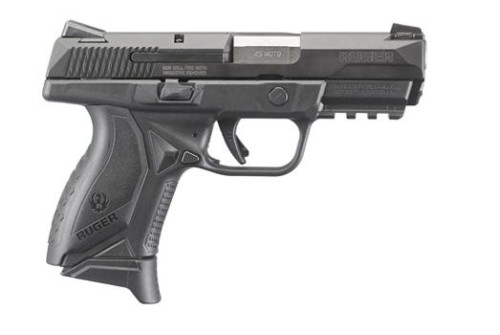 Ruger American Pistol Black .45 ACP 4.5 Inch 10Rd