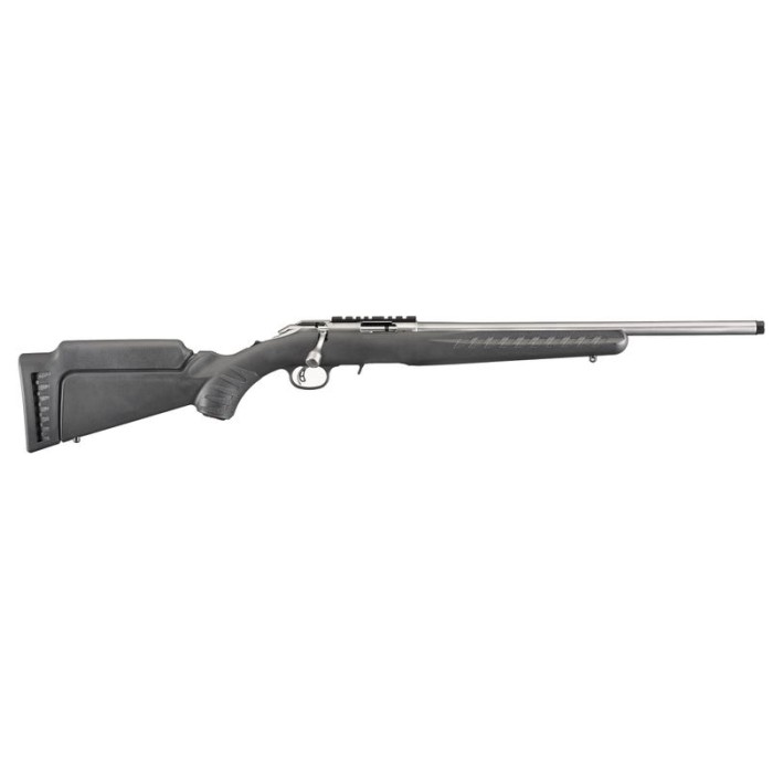 Ruger American Black .22 LR 18-Inch 10 Rd Stainless