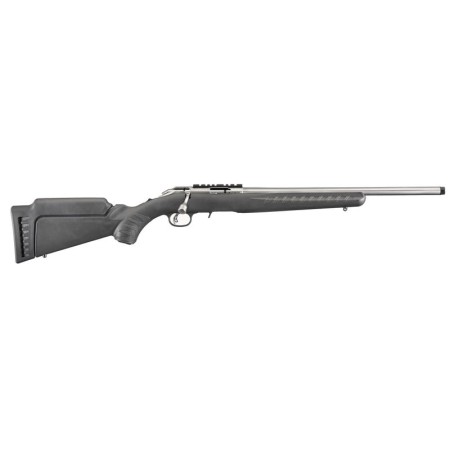 Ruger American Black .22 Mag 18-Inch 9 Rd Stainless