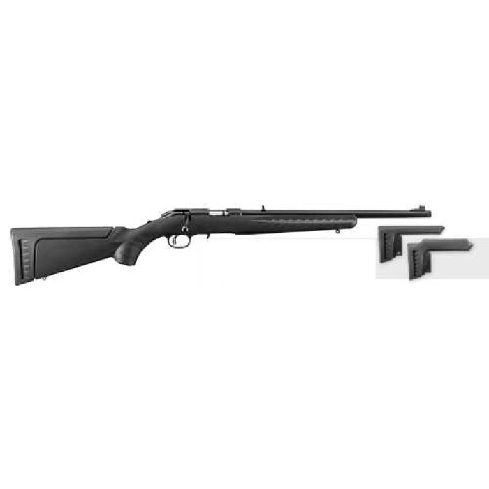 Ruger American Rimfire Black Synthetic .22LR 18-inch 10Rd