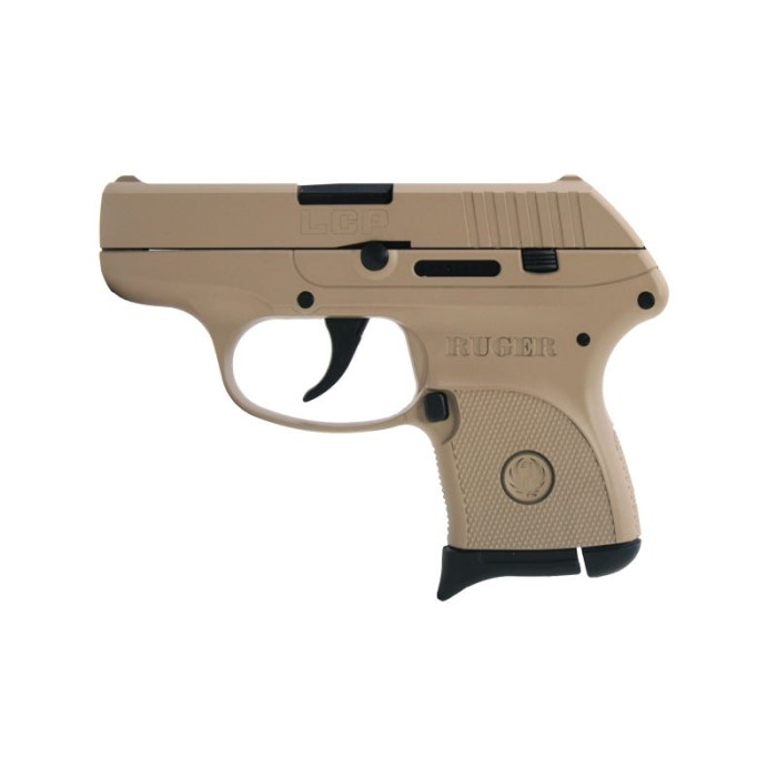 RUGER LCP 380ACP 2.75 DESERT TAN 6RD