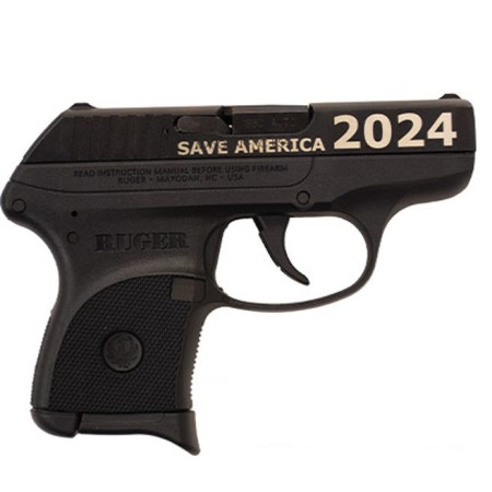 Ruger LCP .380ACP 2.75 BLK W/ TRUMP ENGRAVING