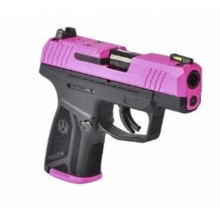 RUGER MAX 9 PISTOL PRISON PINK SLIDE CERAKOTE