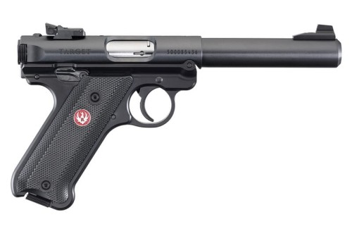 RUGER MARK IV TARGET .22 LR 5.5" BARREL 10-ROUNDS BLACK CA COMPLIANT