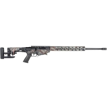 Ruger Precision Rifle Battle Flag Black Hard-Coat Anodized/ Black 6.5 Creedmoor 24-inch 10Rds