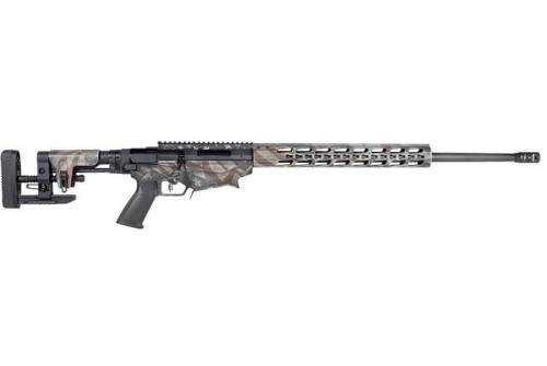 Ruger Precision Rifle Battle Flag Black Hard-Coat Anodized/ Black 6.5 Creedmoor 24-inch 10Rds