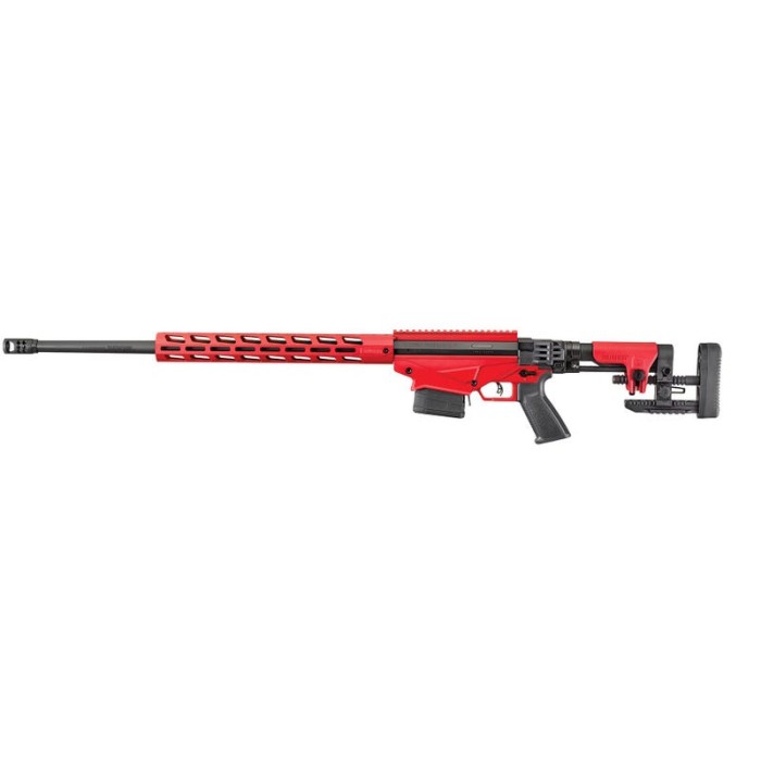 Ruger Precision USMC Red/Matte Black 6.5 Creedmoor 24-inch 10Rds