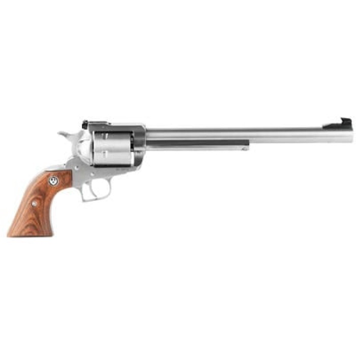 Ruger Super Blackhawk Stainless .44 Rem Mag 10.5" Barrel 6-Rounds Hardwood Grip