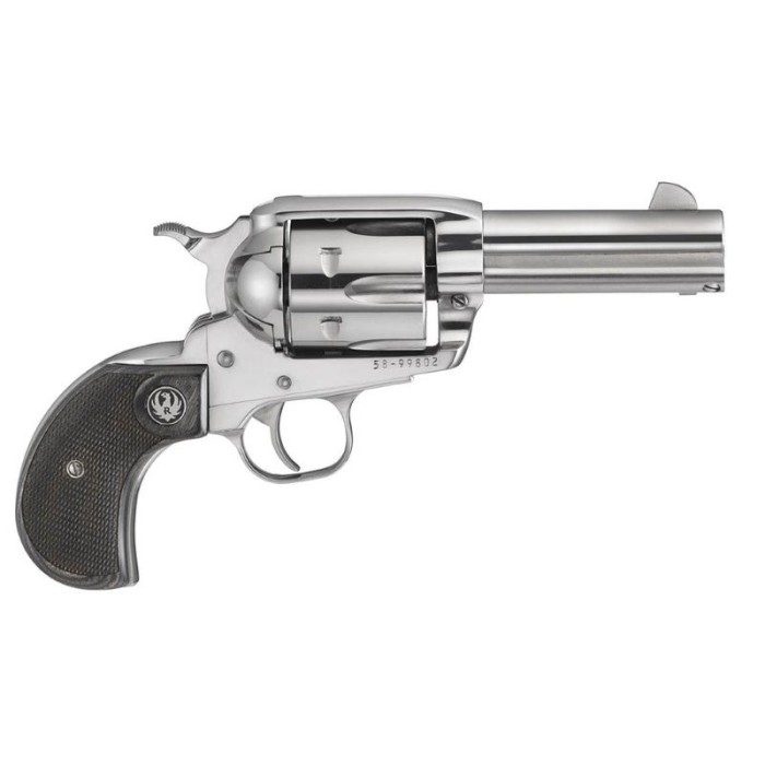 Ruger Vaquero Birds Head Stainless .44 Mag 3-inch 6Rd