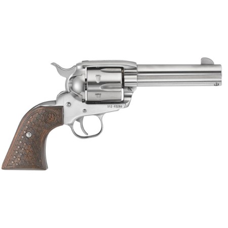 Ruger Vaquero Fast Draw Stainless .357 Mag 4.625-inch 6Rd Dooley Gang Wood Grips TALO Exclusive