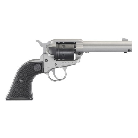 Ruger Wrangler Single-Action Revolver Silver .22 LR 4.62" Barrel 6-Rounds