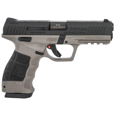 SAR USA SAR9 METE Platinum 9mm 4.44" Barrel 18-Rounds 2 Mags