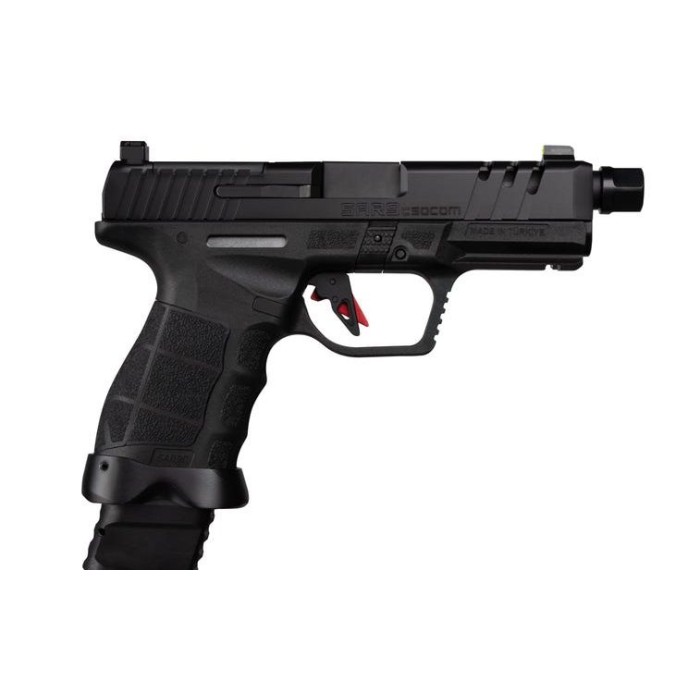 SAR Firearms Sar9 Socom Cpt 9mm Blk 4.5" Tb