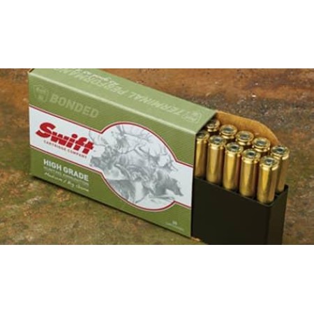 Swift Bullet Company Ammo .375 H&H 300 gr A-Frame 2503 fps 20/ct, SB10012