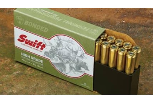 Swift Bullet Company Ammo .375 H&H 300 gr A-Frame 2503 fps 20/ct, SB10012